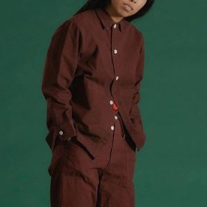 IJJI earth canvas work jacket XS